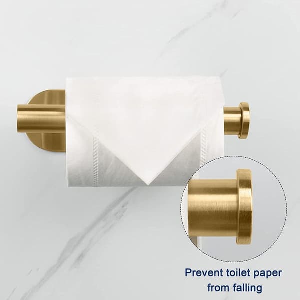 Toiletpapirholder SUS304 rustfrit stål, moderne rund papir