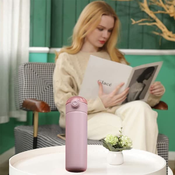 Rostfritt stål vakuumkopp, vattenkopp, studsande kopp, rosa KLB