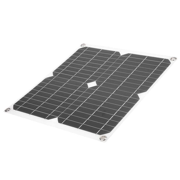 25W 5V semi-fleksibelt solcellepanel ladebrett for mobile enheter KLB