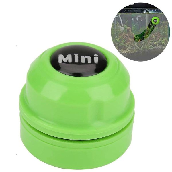 Aquarium Magnetic Brush Aquarium Cleaner Mini Portable Green KLB