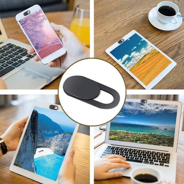Webcam-skydd för bärbar dator, webcam-skydd (8 st) ultratunt passar Echo Spot