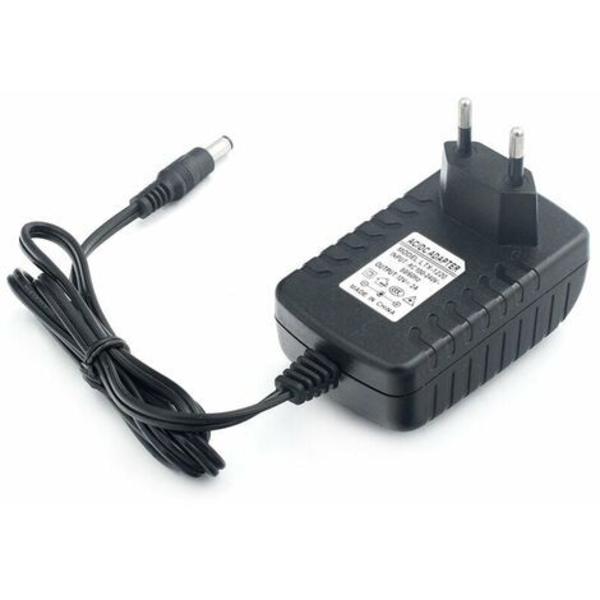 12V 2A strømadapter til LED-strimler med EU-standard