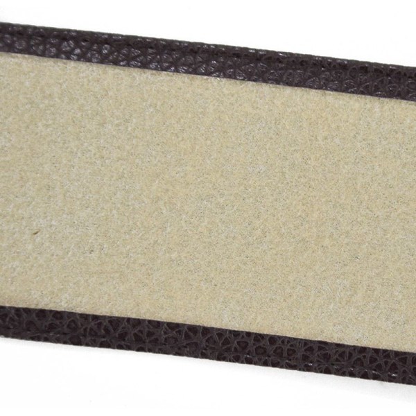Dam bälte med rosett, längd 265 cm (svart), brett bälte, konstläder, hög kvalitet