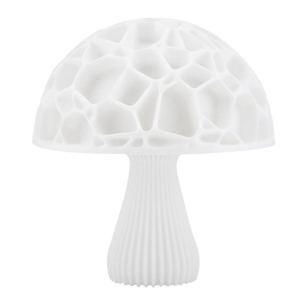 Färgglad vacker RGB 3D-utskrift svamplampa dekoration KLB
