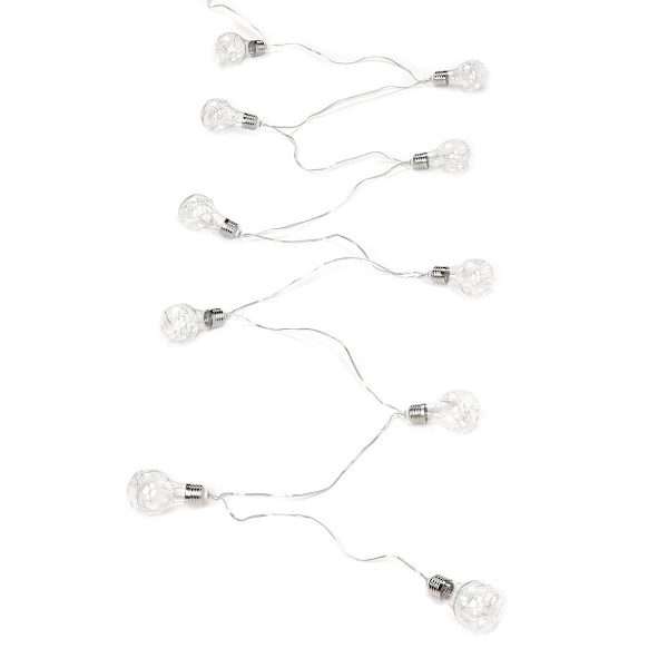 LED-slingljus Vattentät Koppartrådslampa Slinga E27 Glödlampa KLB
