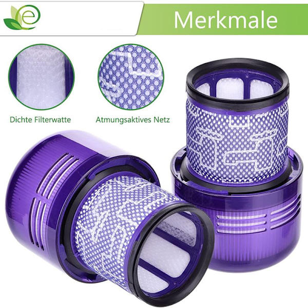 V11-suodatin Dysonille, 3 kappaleen vaihtosuodatin Dyson V11 -pestävä suodatin
