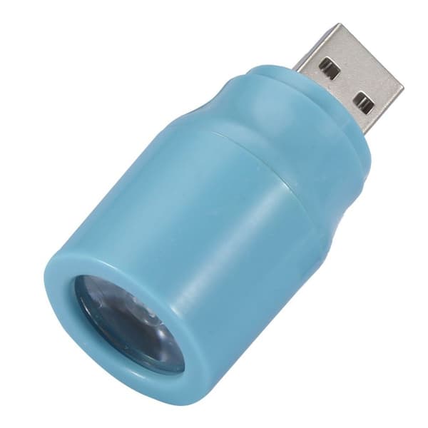 5V 1W langvarig plast mini USB LED-lampe for studie KLB