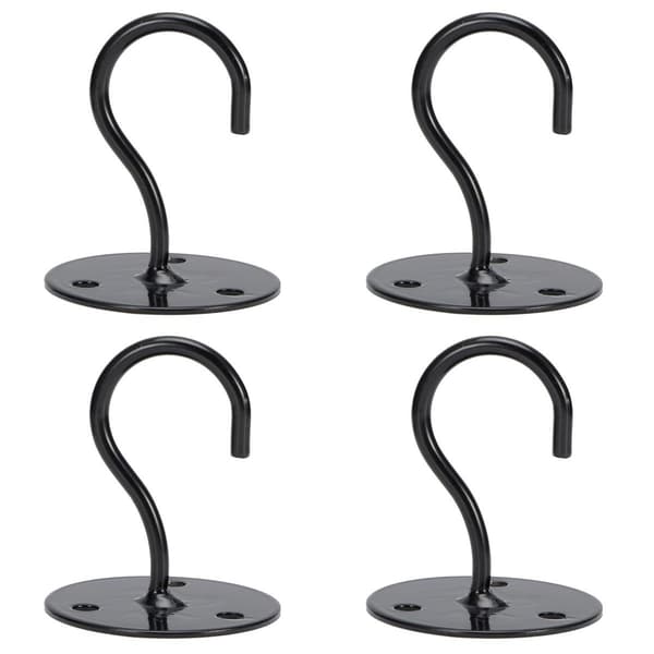 4-pack Hemma Takkrokar i Metall Väggkrokar för KLB