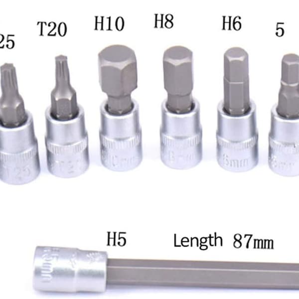 Cykel momentnøgle med 10 bits 1/4 2-24Nm
