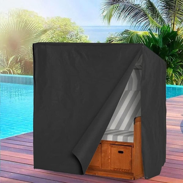 Beskyttelse til strandstole, 210D Oxford-stof, 135x105x175cm, vandtæt, rivefast
