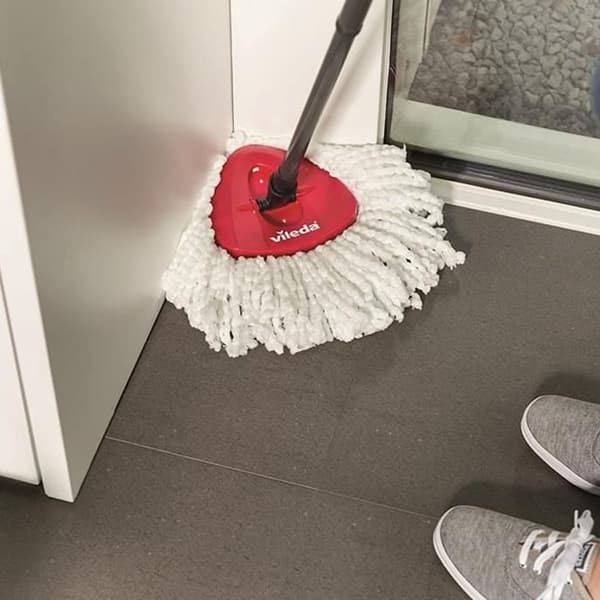 Sæt med 2 moppehoveder - til vileda moppehoved EasyWring & KLB
