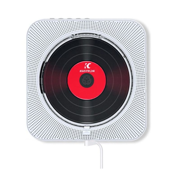 CD-spiller med radio boombox - Canareen oppgradering Bluetooth CD-spiller med LED