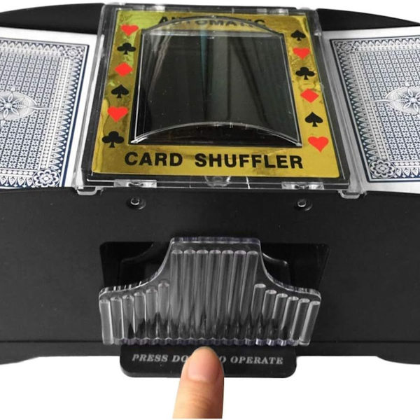 Elektrisk kortshuffler, 2 däck automatisk kortshuffler KLB