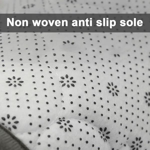 Baderomsteppe i tykt, absorberende, sklisikkert materiale - korallfleece med minneskum