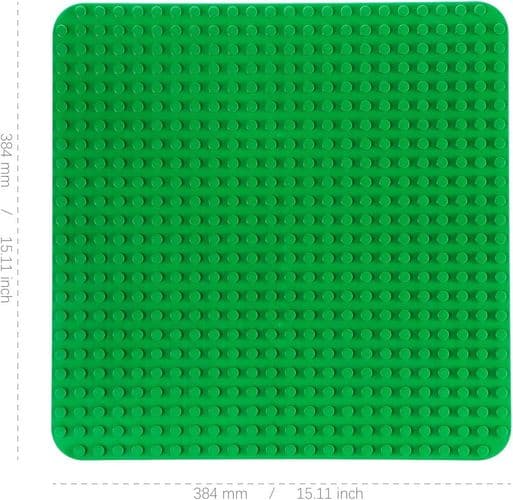 38x38 baseplate for montering og presentasjon, kompatibel
