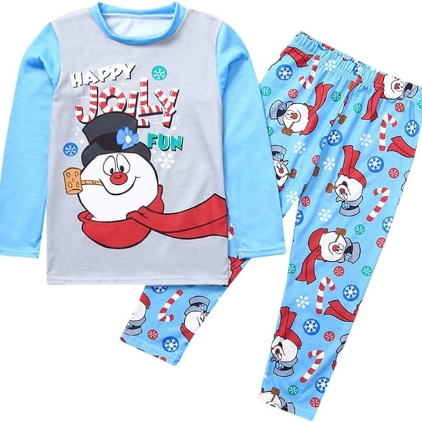 Matchande julpyjamas för familjen, julnattkläder för semester KLB