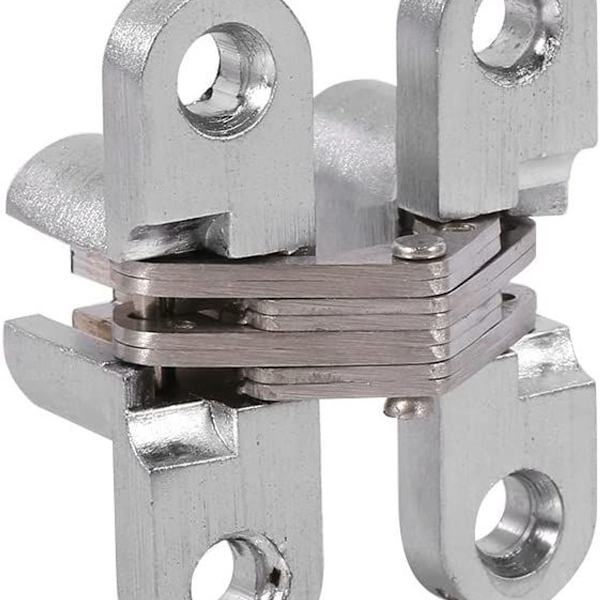 Zink-legering skjult folde-dørhængsel (43,7 mm)