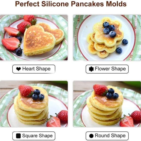 Nonstick Silikon Egg Ring Pankakeform, Omelett Egg Ring,