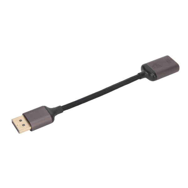 Typ-C-adapter, kort kabel, HD 8K, 60Hz, DP1.4-gränssnittstyp KLB