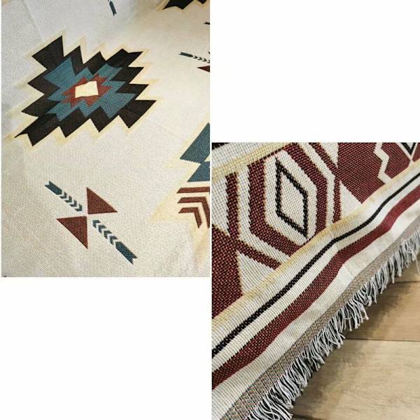 Sofabetræk, sofaserviet, sofabetræk, fuld dækning geometrisk strikket sofabetræk, sofabetræk (90 × 150 cm) KLB