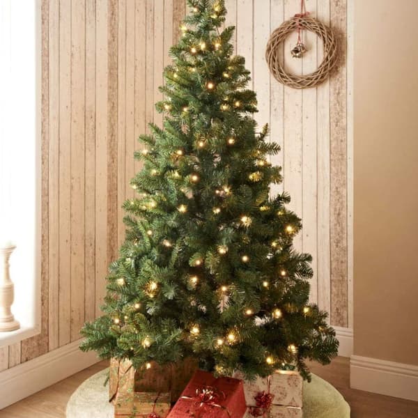 Julgransmatta, 90 cm, julgransmatta, julgransfotsskydd (vit), KLB