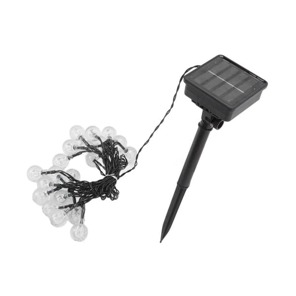Solcellelysslynge 20 LED IP65 Vanntett 2 Moduser Dekorative KLB