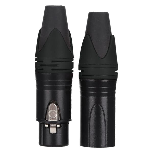 Par af high-end XLR-lyd kabel stik, sølvbelagt KLB