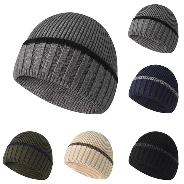 Herr Vinter Utomhus Varm Tjockad Bowler Hatt 1st