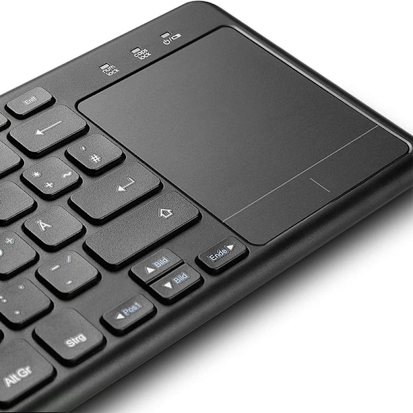 Kosketusnäppäimistö 2.4G USB-näppäimistö Langaton näppäimistö USB USB-vastaanottimella