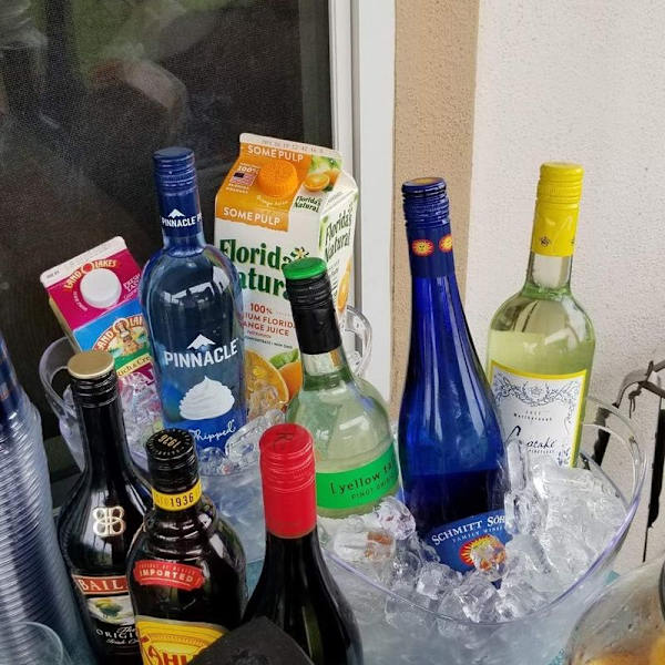 Matkvalitet transparent akryl isbøtte, 3,5L, transparent for