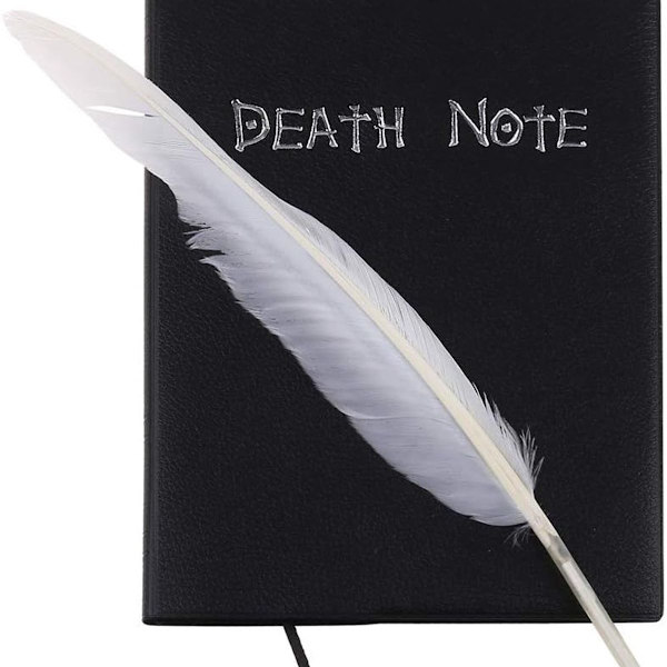 S-TROUBLE Ny Death Note Notebook & Fjærpenn Bok Animasjon Kunst Skrive KLB