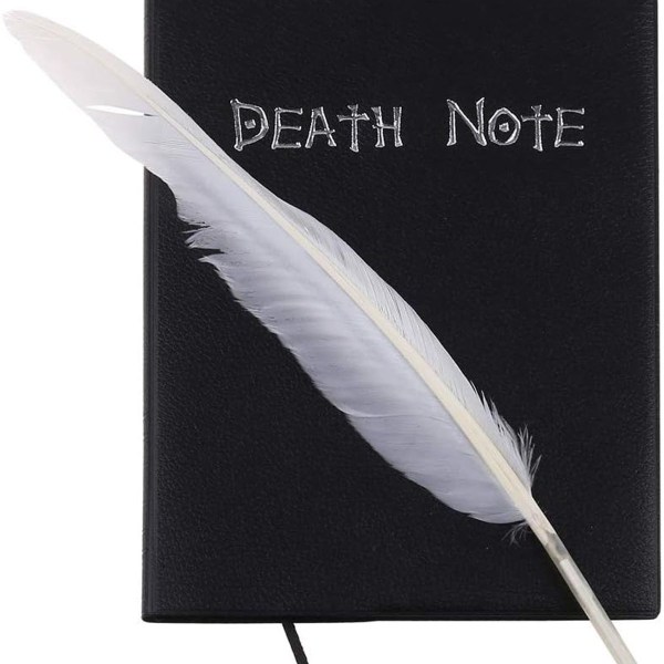 S-TROUBLE Uusi Death Note Notebook & Feather Pen Kirja Animaatio Art Writing KLB
