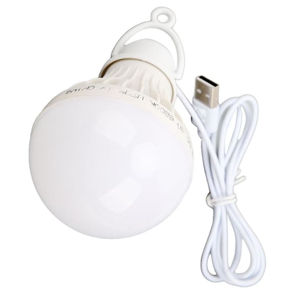 Utendørs Camping Lyspære Energisparende Nød USB KLB
