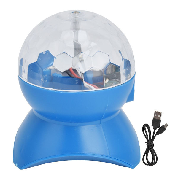 RGB LED stjerneprojektorlampe, roterer automatisk 360 grader KLB