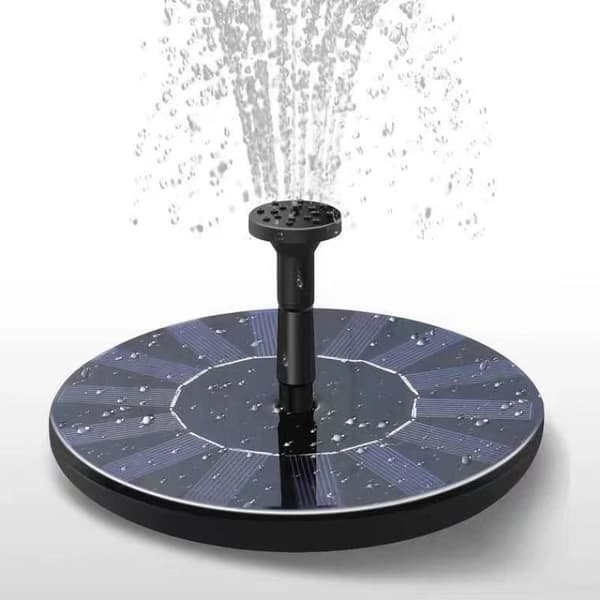 Solfontän, 1W solpumpsystem med max 60cm höjd |
