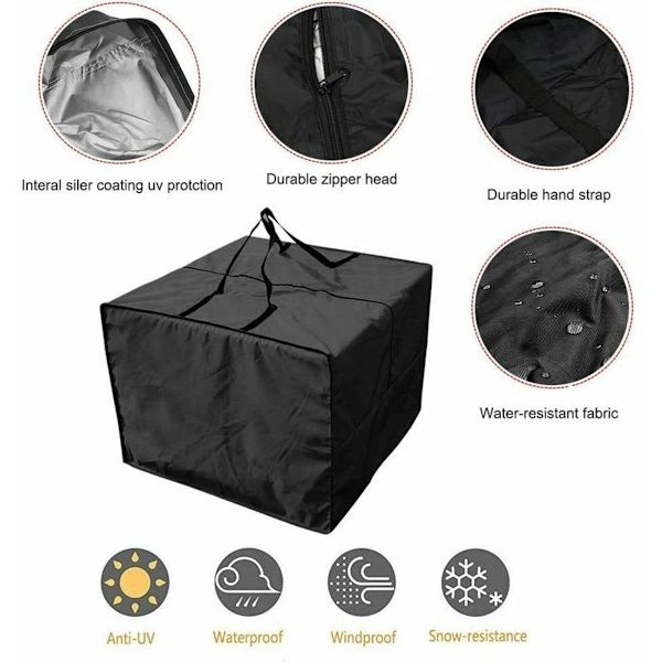 Heavy Duty 210D Stofpude Opbevaringspose 32\" x 32\" x 24\"