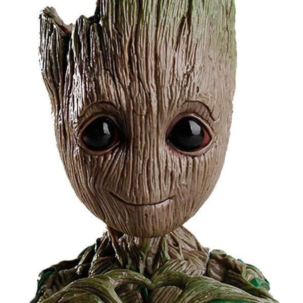 Baby Groot -kukka-amppeli, Baby Groot -toimintahahmo muodikkaassa Galaxy-kukka-amppeli Guardian KLB