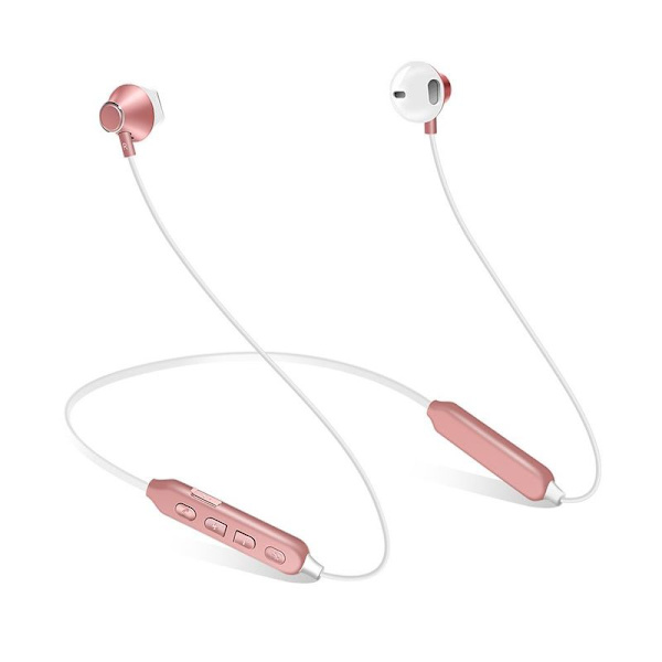Bluetooth-hörlurar sport i örat, Bluetooth 5.0 vit