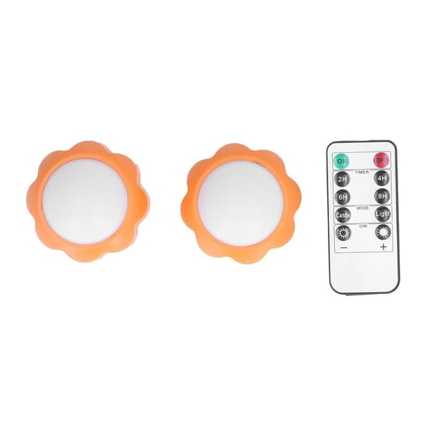 2 stk. LED-nattelys, multifunktionelt, justerbar lysstyrke KLB