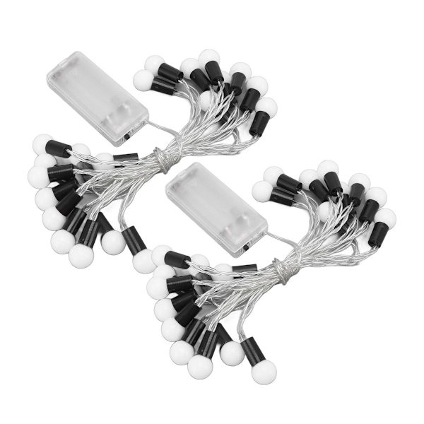 2er Set Globe String Dekoleuchte Indoor LED Ornamental KLB