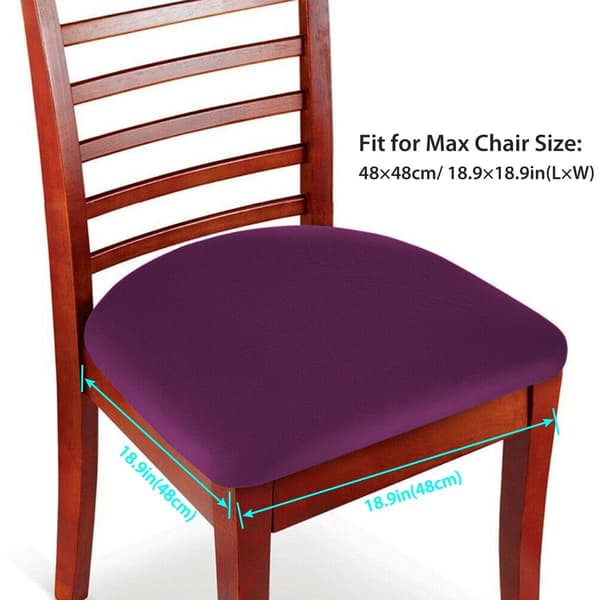 4 stk elastiske spandex stolstretches setetrekk