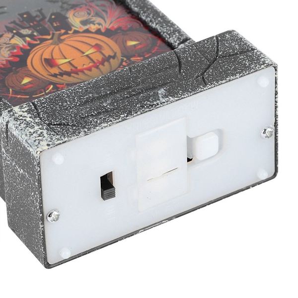 Halloween rekvisitter, simulert gravsteinformet lampe KLB