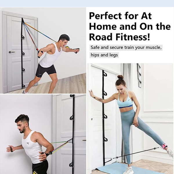 Dörrfäste för resistance band - bärbar accessoar