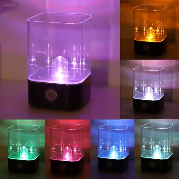 Naturlig Himalaya Salt Rock Light Touch Dimmer Switch USB KLB
