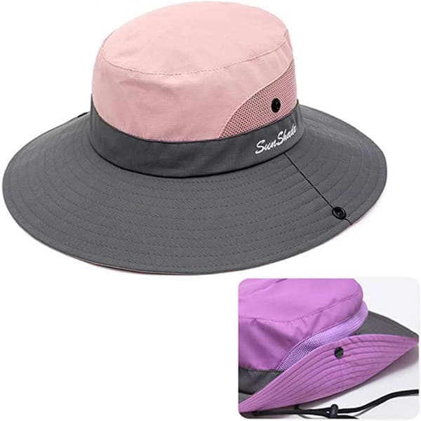 Solhat UPF 50+ sammenklappelig fiskehat havehat unisex solhat KLB