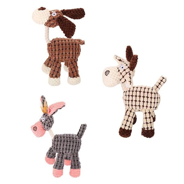 Squeaky Dog Toys 3 Pack Dog Toys Durable KLB