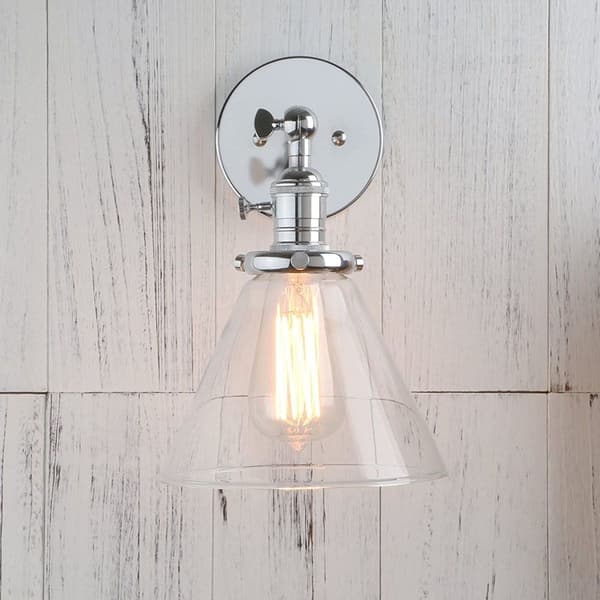 Modern klar glas taklampor väggbelysning stil 2 KLB
