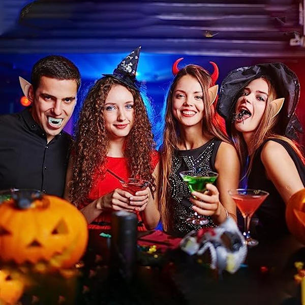 2 paria keijukaismaista haltiakorvaa - Asusteet Halloweeniin, jouluun, vampyyrijuhliin