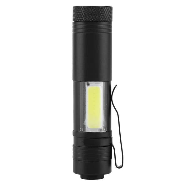 Mini LED udendørs regntæt metal lommelygte KLB