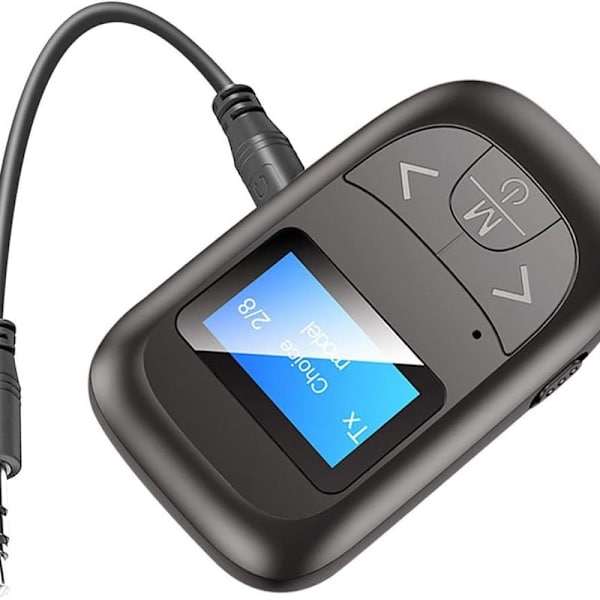 Synlig Bluetooth-sender og -mottaker, 3-i-1 trådløs